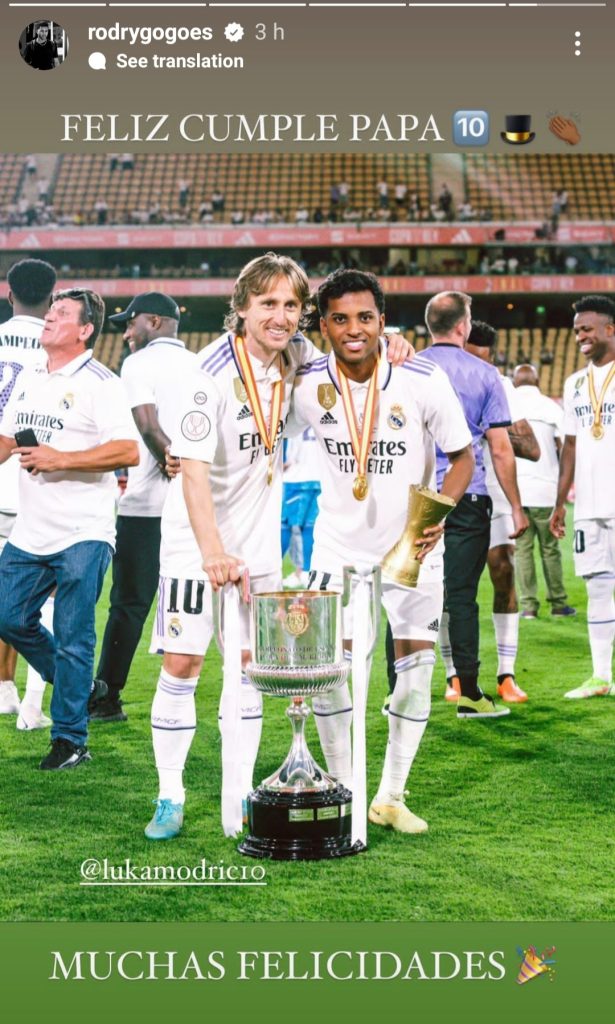 عکس| تبریک تولد جالب رودریگو به جادوگر! » اصفهان امروز آنلاین