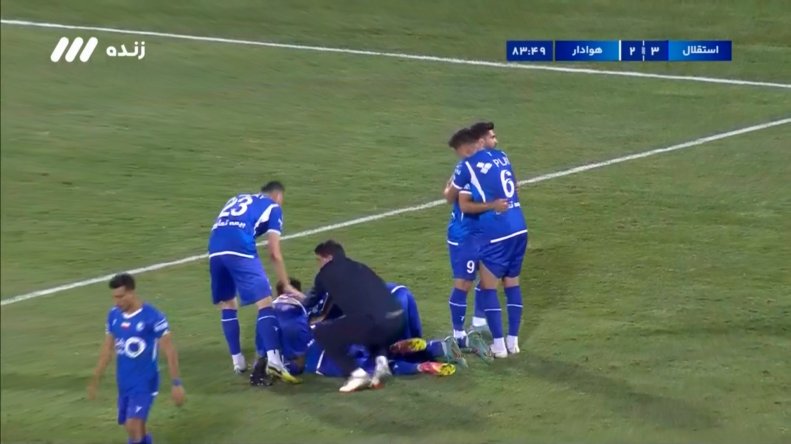 عکس| پرش های غلامپور این بار جریمه داشت » اصفهان امروز آنلاین