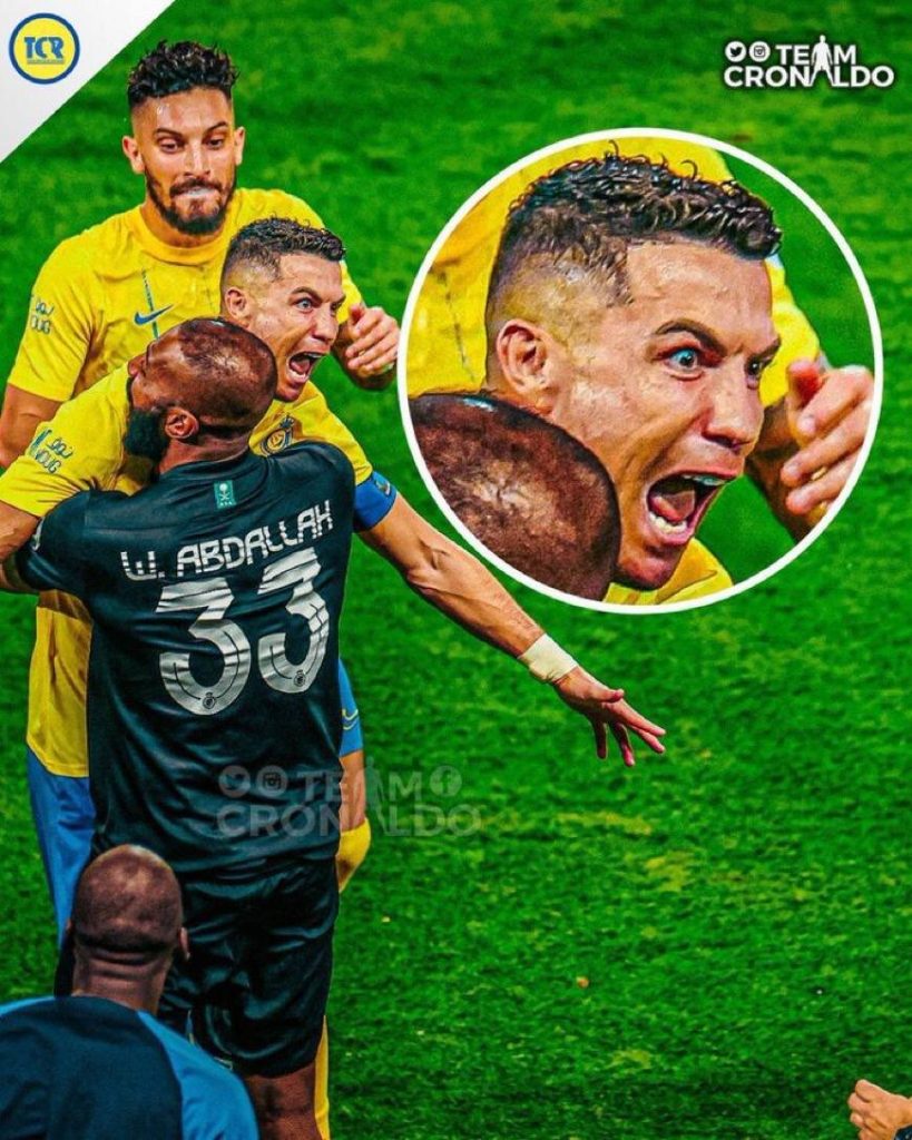 عکس‌| کریستیانو رونالدو و فریادی از ته دل! » اصفهان امروز آنلاین