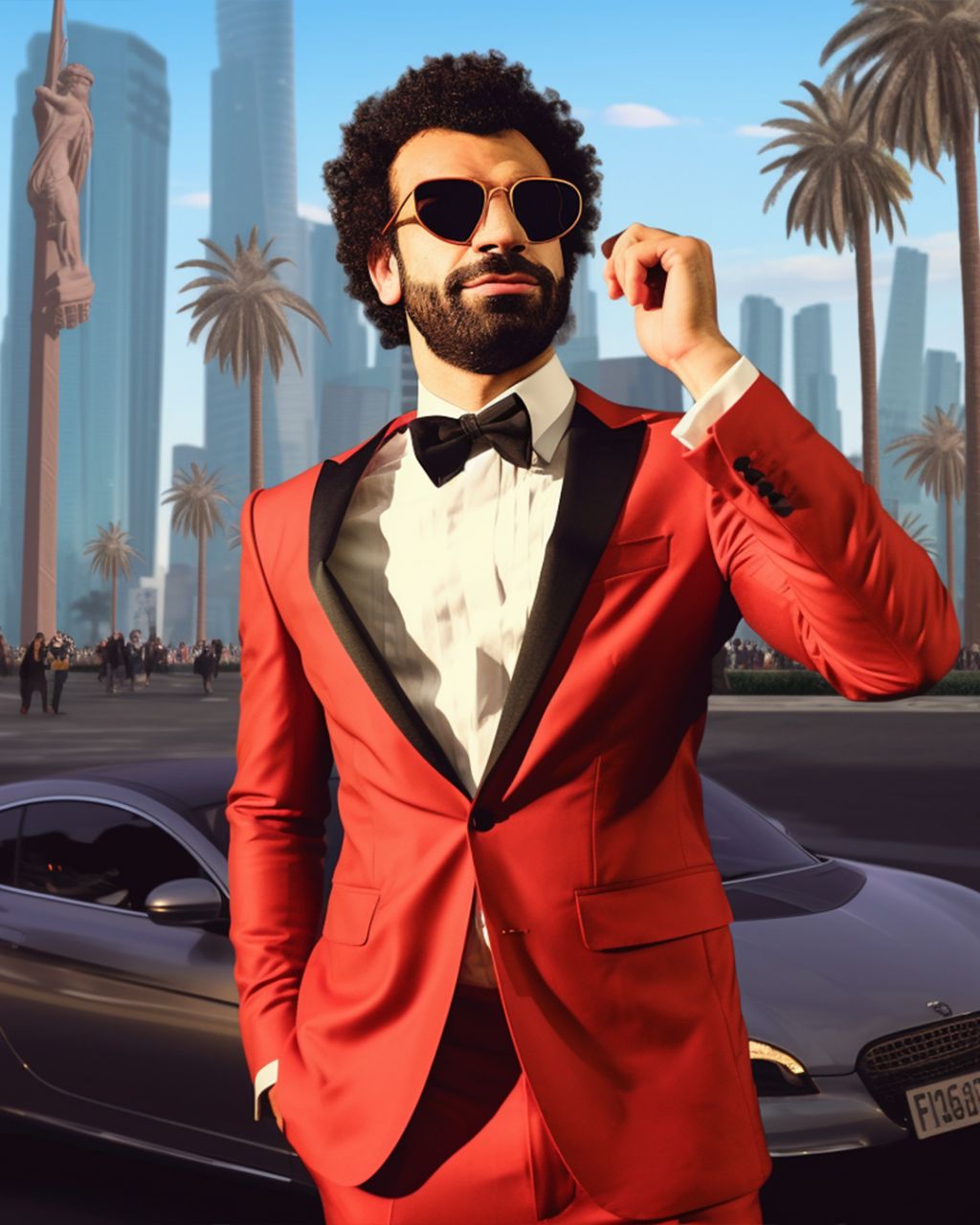 عکس| اگر ستارگان دنیای فوتبال در بازی GTA وجود داشتند! » اصفهانیا 25 محمد صلاح