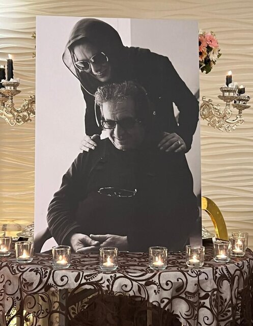 هنرمندان و خانواده داریوش مهرجویی، وحیده محمدی فر گردهم آمدند