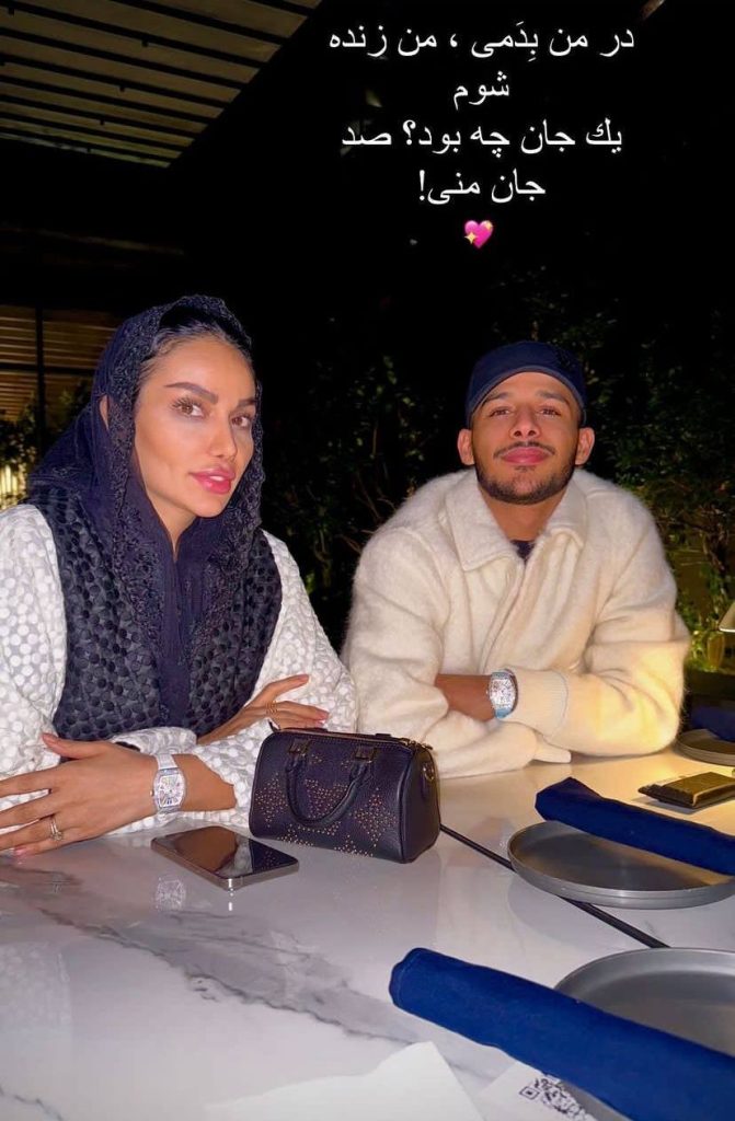 عکس‌| کافه‌گردی قایدی و همسرش؛ مطلب عاشقانه باشو در اینستاگرام