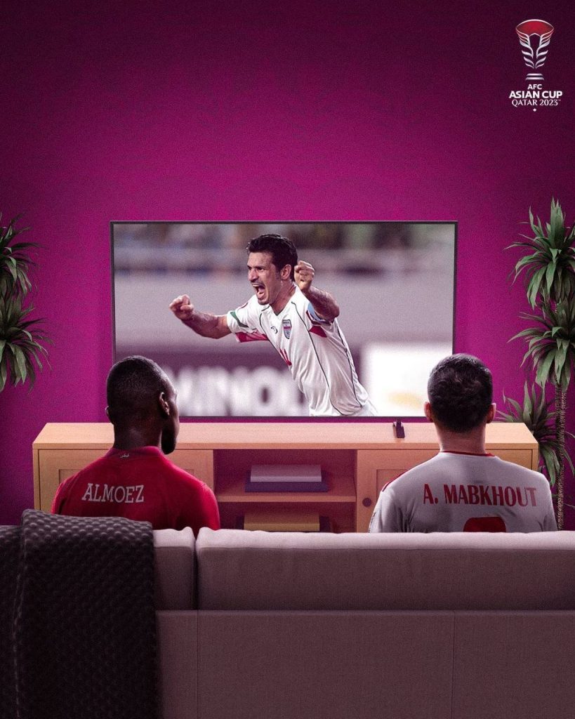 عکس‌| تهدید بزرگ علی دایی در قطر! » اصفهانیا