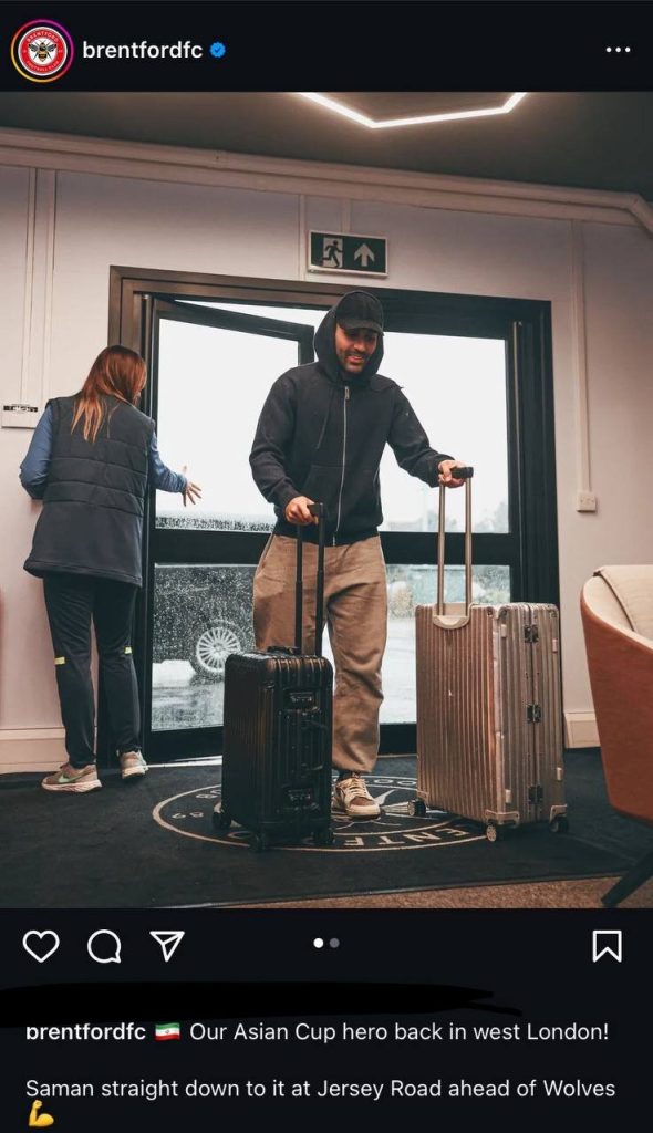 عکس‌| عکس العمل دلنشین به وجود ستاره ایرانی در لندن » اصفهانیا