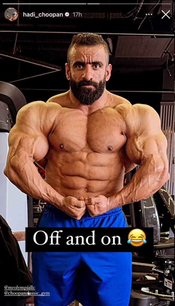 عکس| هادی چوپان آمادگی‌اش را به رخ کشید! » اصفهانیا