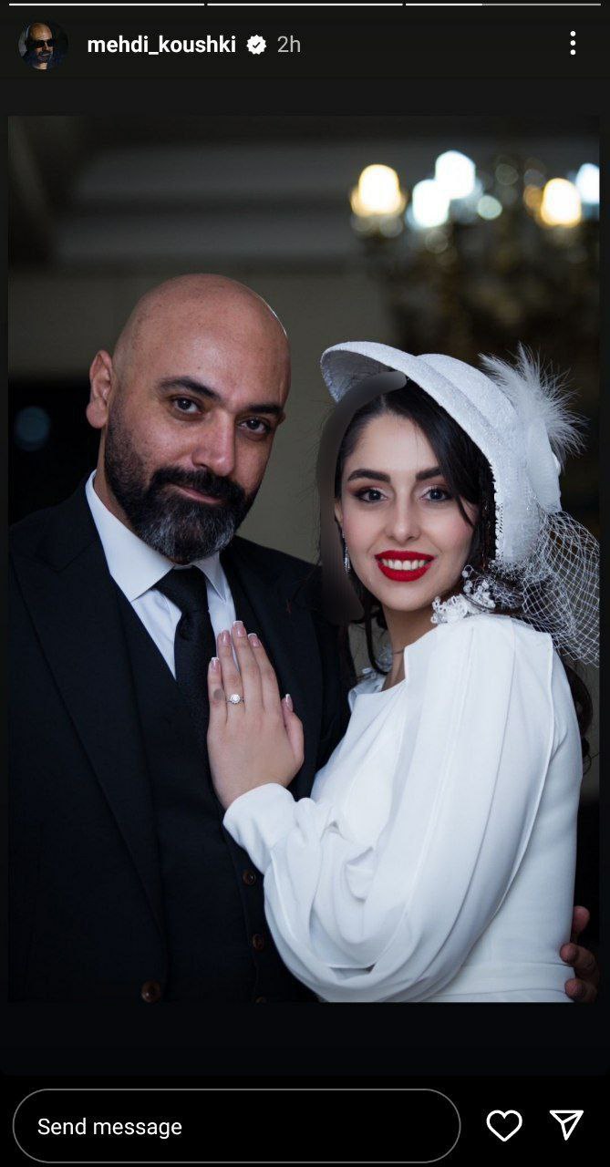 مهدی کوشکی و محیا مهدی زاده
