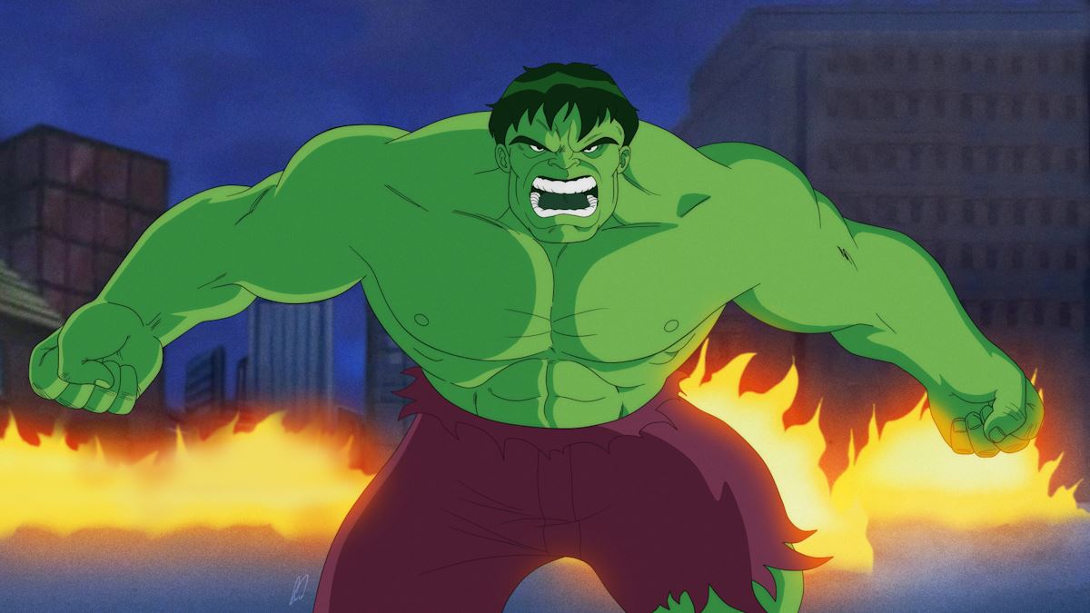 کارتون مارول The Incredible Hulk