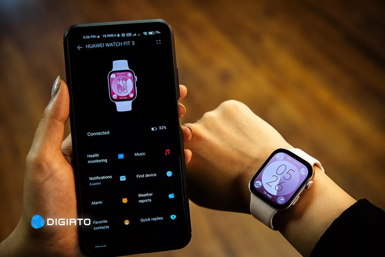 اپل واچ با نصف قیمت_اصفهانیا 18 بررسی ساعت هوشمند هوآوی Watch Fit 3