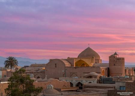 قابی قشنگ از مسجد جامع زواره استان اصفهان+عکس_اصفهانیا