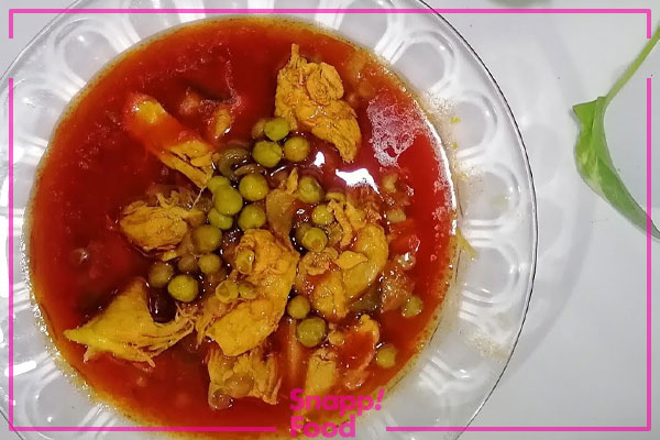 خورش نخود فرنگی (2)