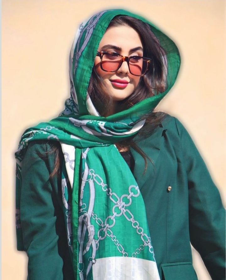 Shawl model (3)