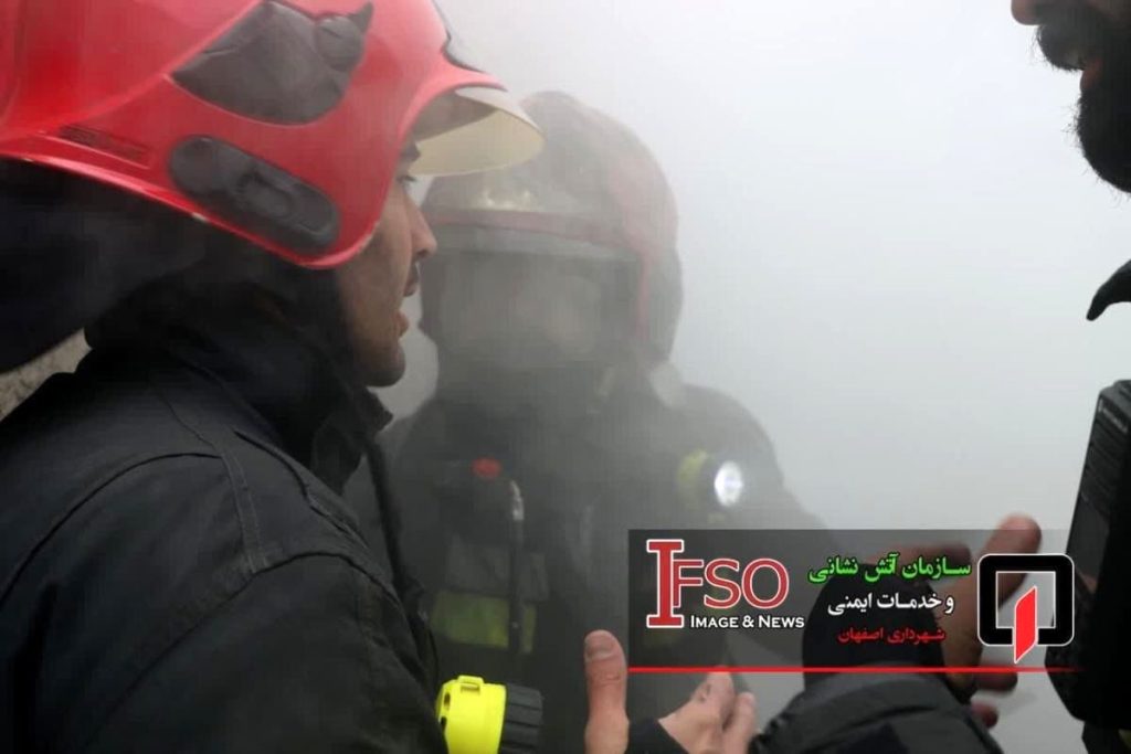 آتش‌سوزی در کوچه یخچال+فیلم