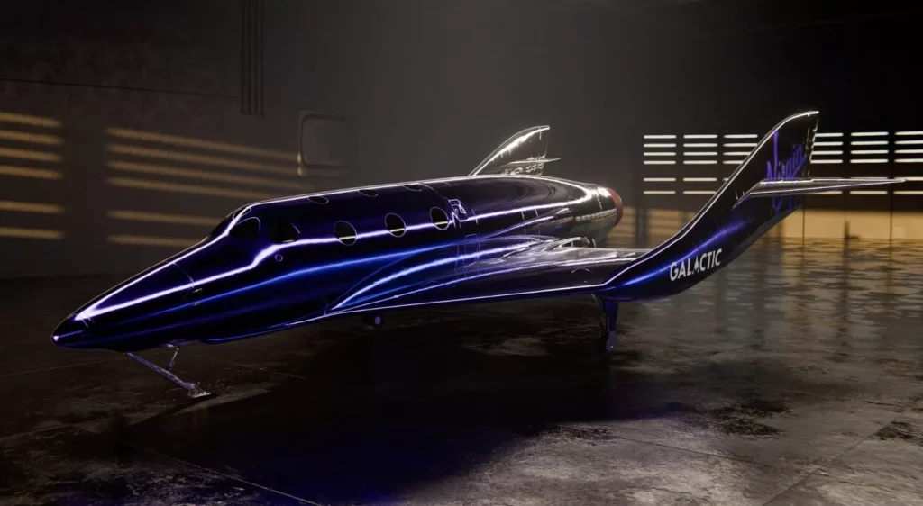  ویرجین گلکتیک از طراحی نسل تازه هواپیمای فضایی خود رونمایی کرد + ویدیو_اصفهانیا