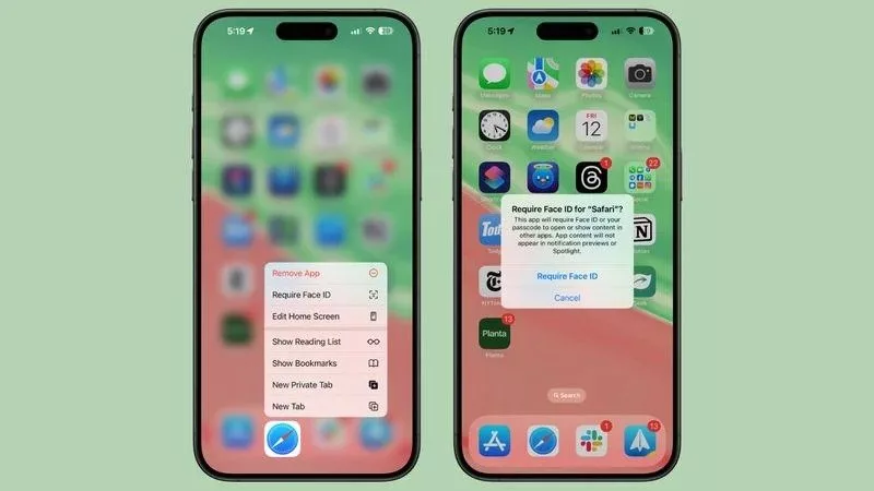 قابلیت قفل‌کردن برنامه‌ها در iOS 18
