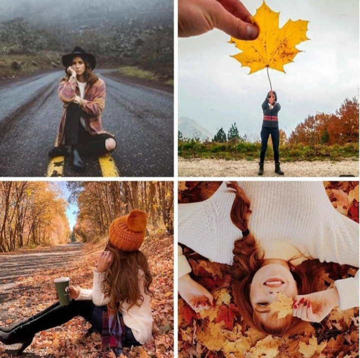 ژست عکس پاییزی (6)