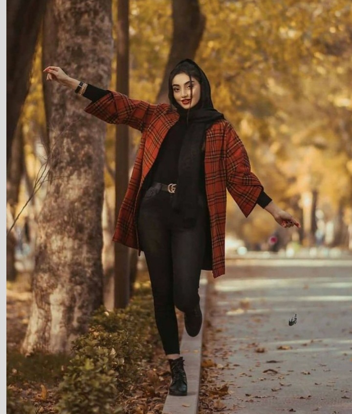 ژست عکس پاییزی (9)