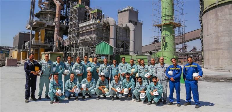 اجرای سنگین‌ترین عملیات تعمیرات سالانه در تاریخ منفعت‌برداری کوره‌های تشکیل آهک فولاد مبارکه