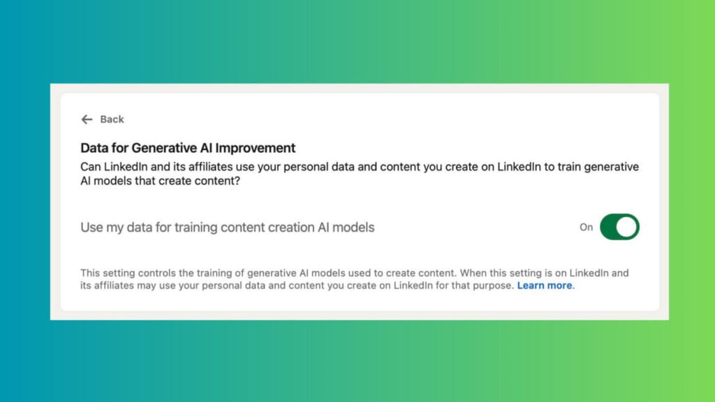 لینکدین برای آموزش هوش مصنوعی از داده‌های کاربران منفعت گیری کند_اصفهانیا