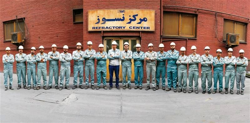 مصرف نسوز در فرایند تشکیل محصولات فولاد مبارکه به ۷ کیلوگرم افت یافت