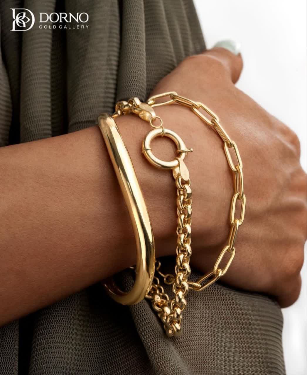 Gold bracelet model (1)