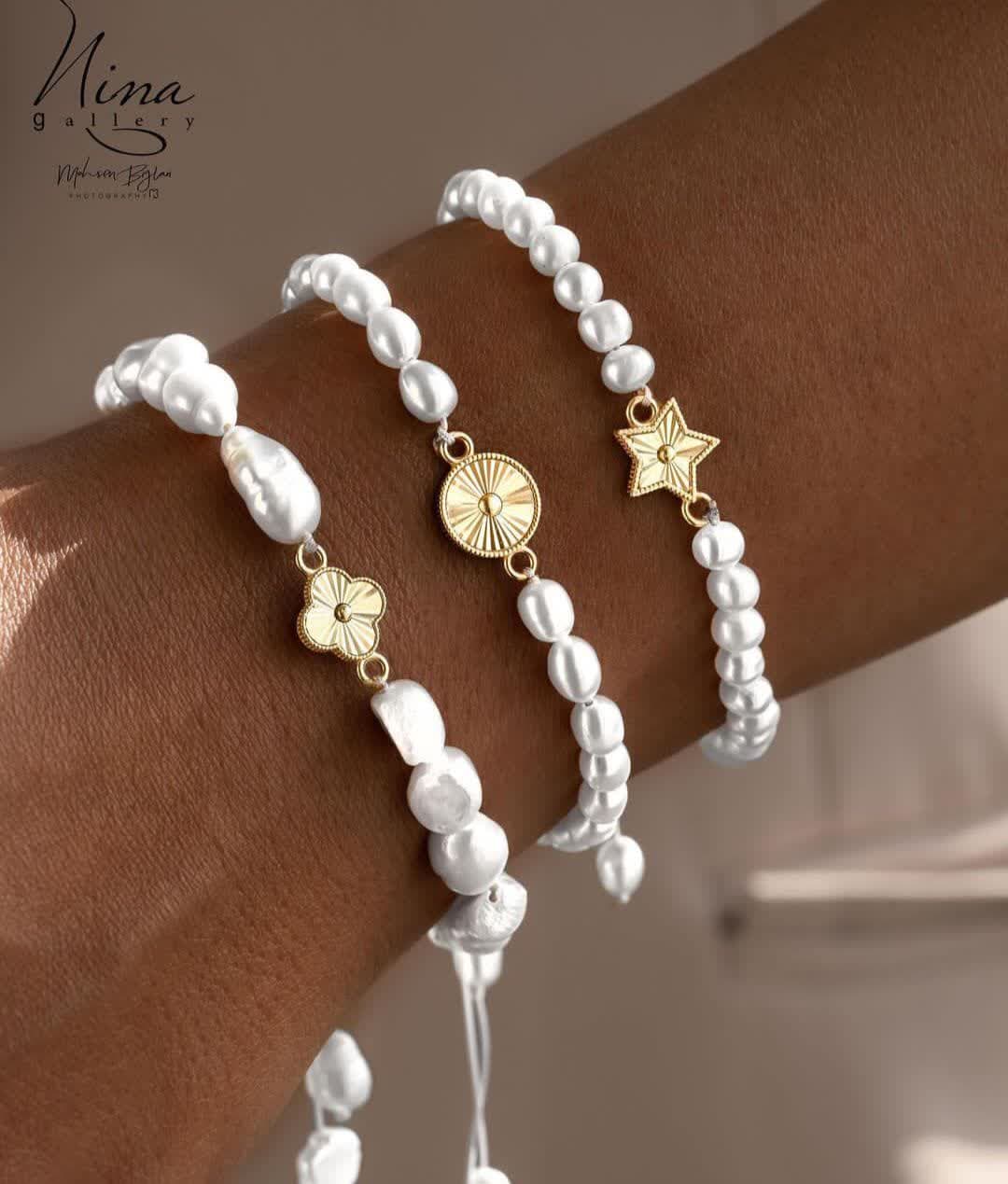 Gold bracelet model (36)