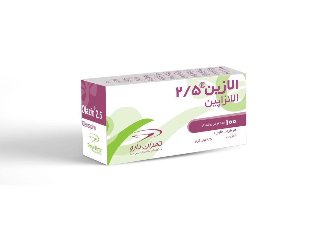 قرص الانزاپین ۲/۵برای چیست