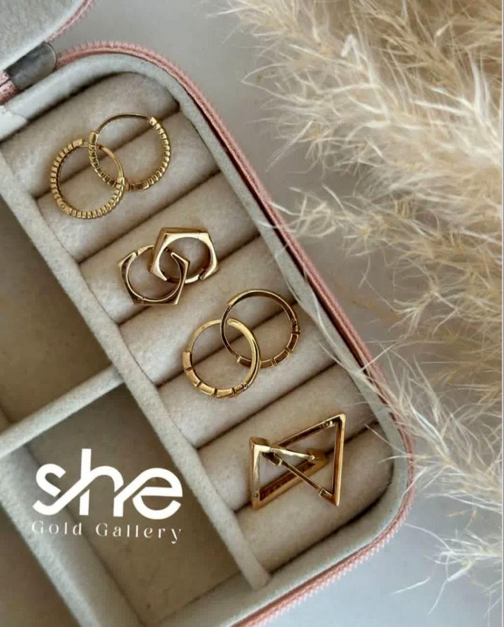 44 مدل گوشواره طلا دخترانه جدید 1403 از اینستاگرام