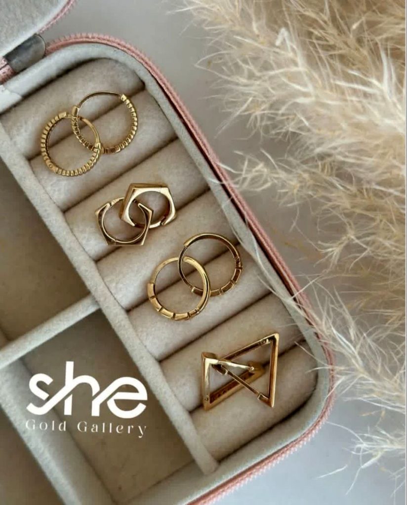 مدل گوشواره طلا تازه