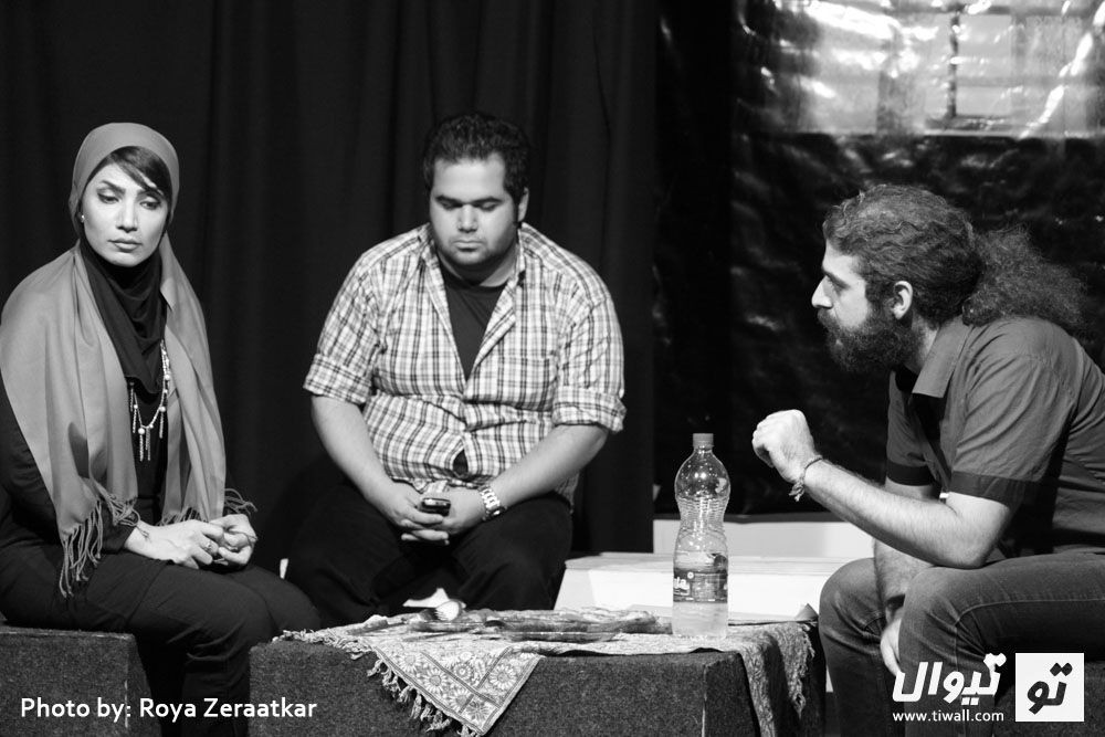 سهیل قنادان در نمایش خداحافظ