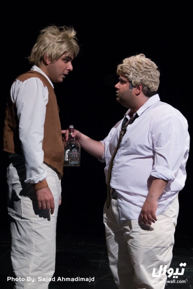 سهیل قنادان در نمایش دومینو