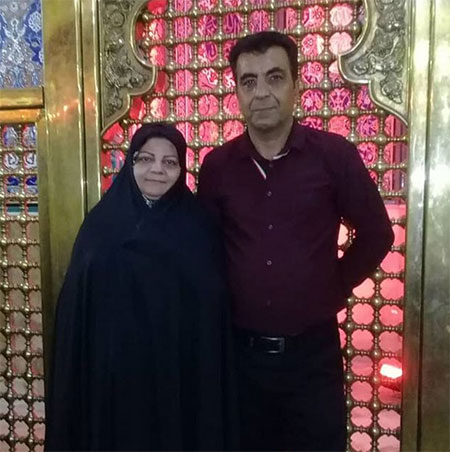 پدر و مادر صحرا اسدالهی