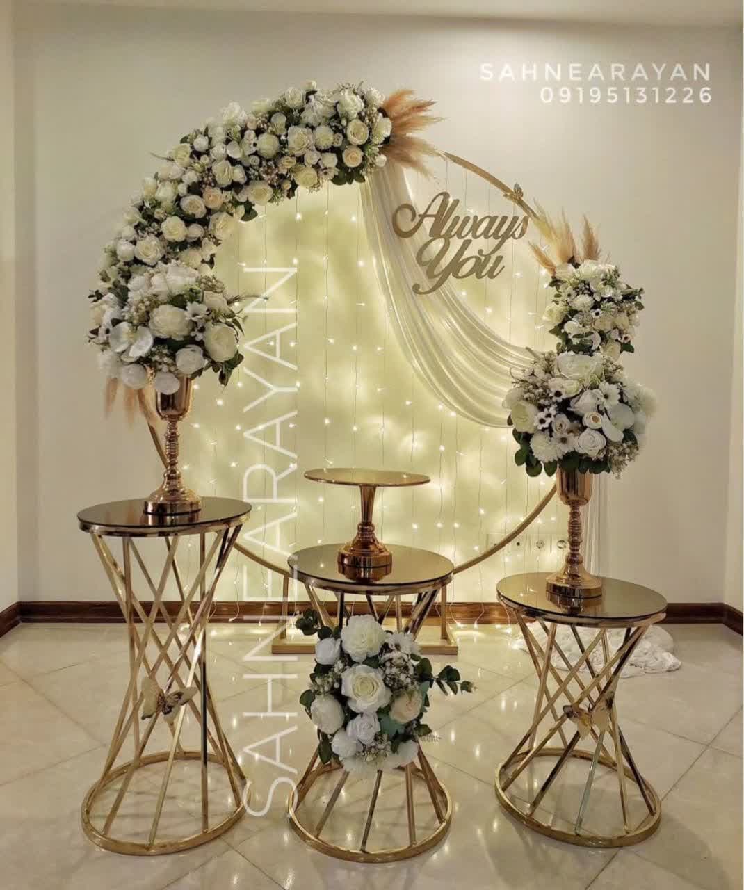 50 مدل گل آرایی بله برون در خانه و تالار با مطرح های تازه و شیک 129 مدل گل آرایی بله برون (24)