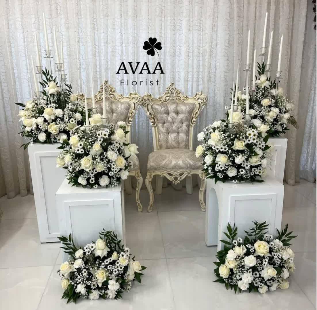 50 مدل گل آرایی بله برون در خانه و تالار با مطرح های تازه و شیک 128 مدل گل آرایی بله برون (23)