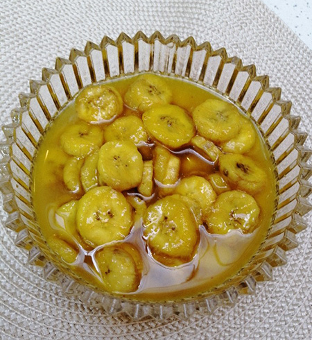 نحوه تهیه مربای موز به روش خوشمزه مرحله به مرحله 4 پخت مربا موز