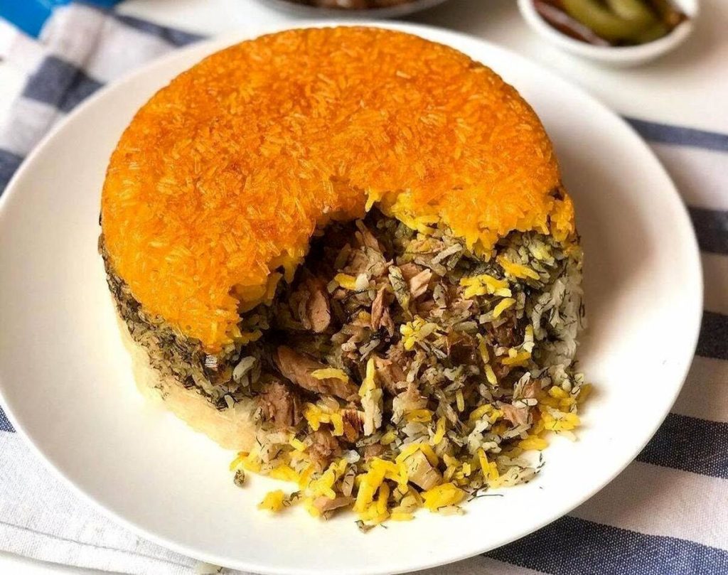 آموزش نحوه ته چین تن ماهی؛ یه ته چین متفاوت