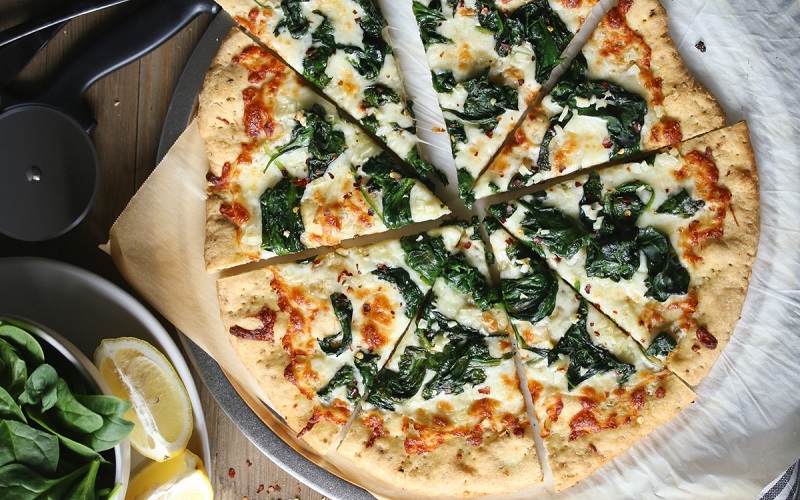 پیتزا اسفناج (1)