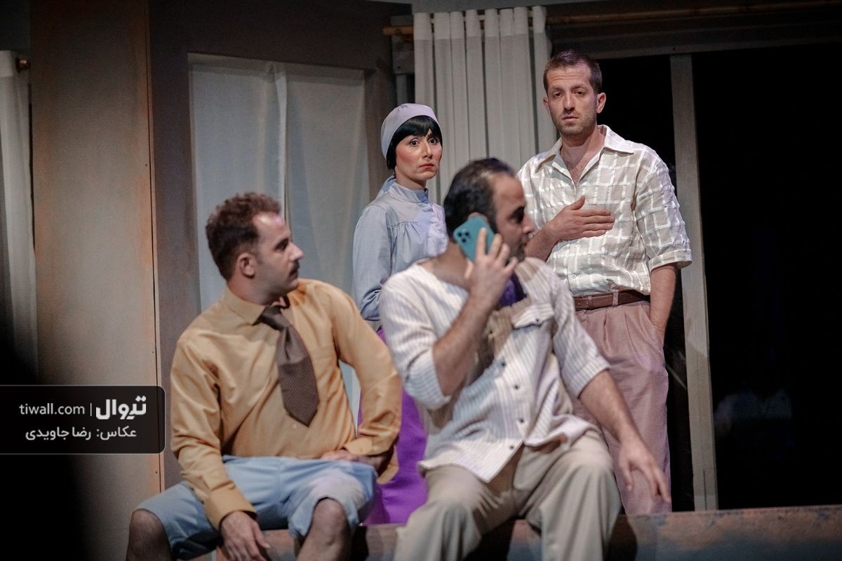 اشکان دلاوری در نمایش سوم ماه می