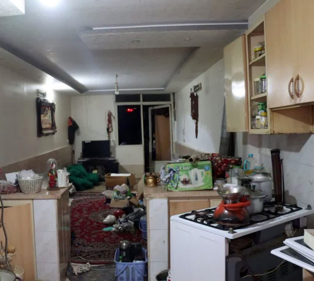 انفجار منزل مسکونی در خیابان ناصر خسرو