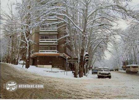 بارش برف سنگین در آذر ۶۳ در تهران_اصفهانیا