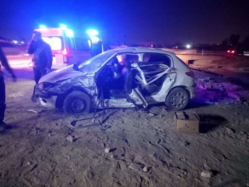 تصادف هولناک خودروهای ۲۰۶ و نیسان