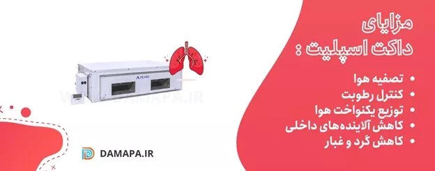 داکت اسپلیت چه اثری بر کیفیت هوای داخل خانه دارد؟_اصفهانیا