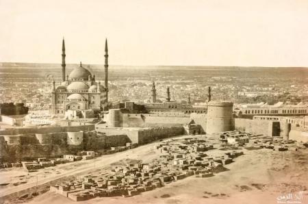 عکس قدیمی از قاهره در بعد عرصه‌ قلعه‌ صلاح‌الدین ایوبی_اصفهانیا