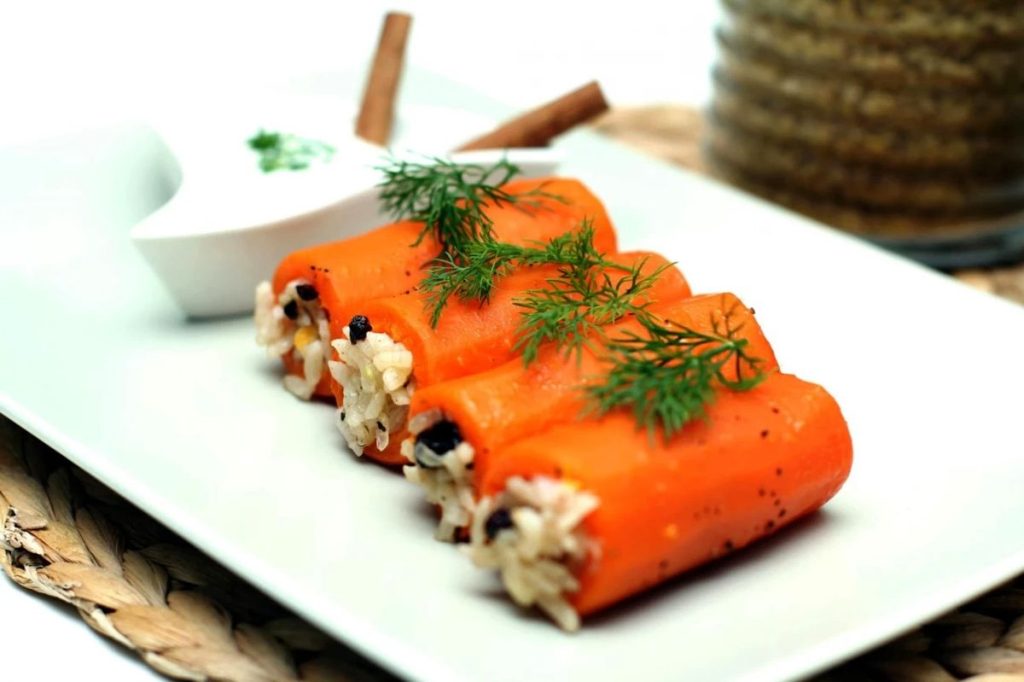 نحوه تهیه دلمه هویج به روش ساده و سوخاری