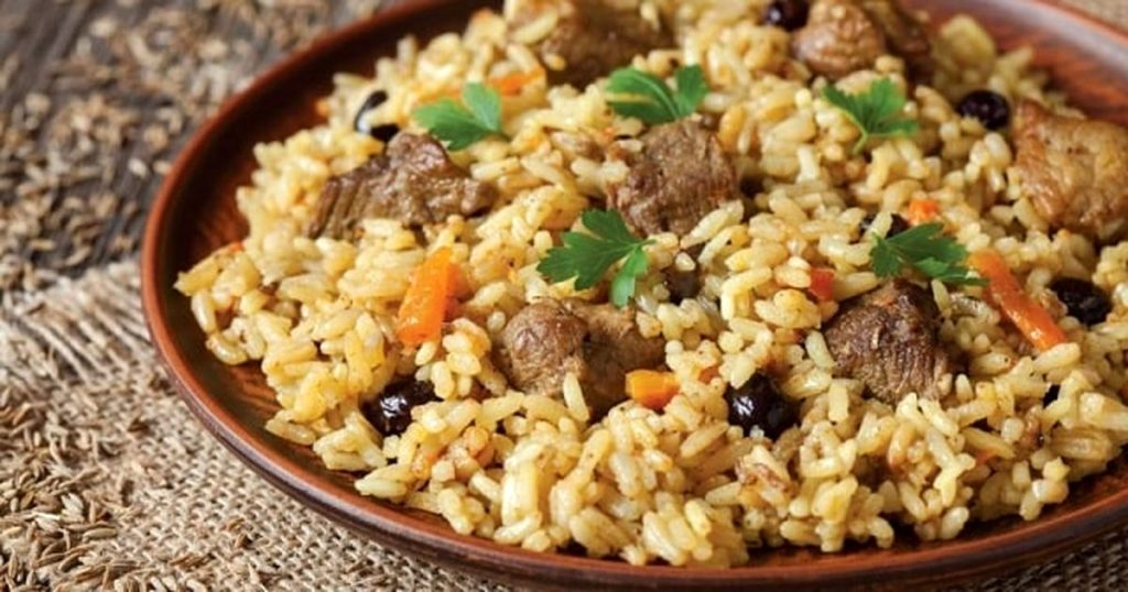 نحوه تهیه سیرپلو با تره