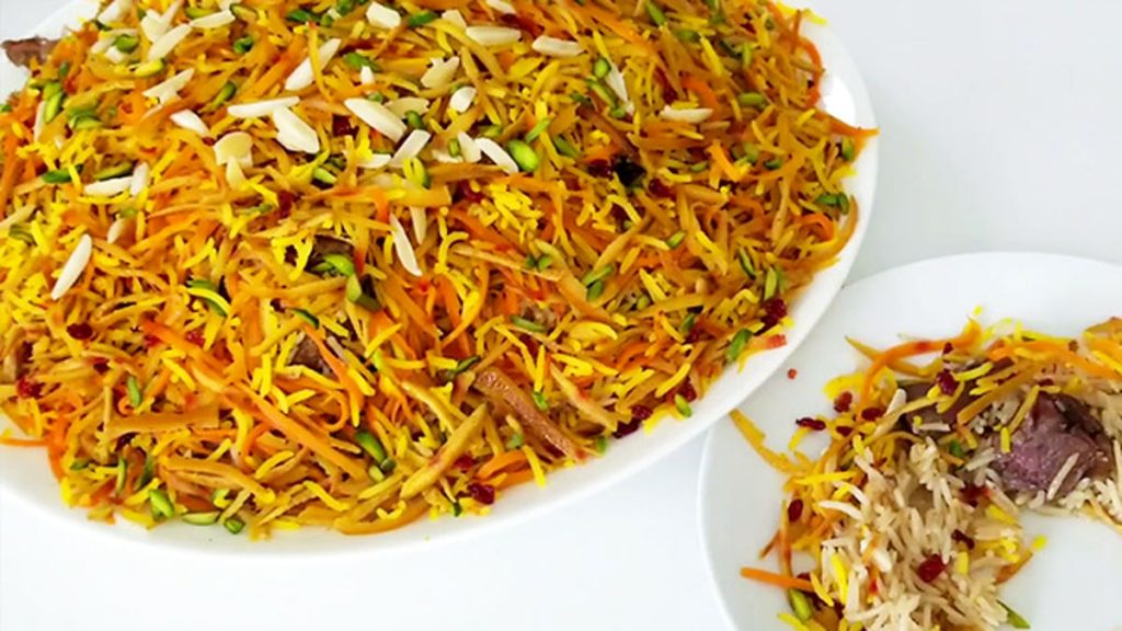 نحوه تهیه نارنج پلو؛ غذای خوشمزه و مجلسی افغانستان