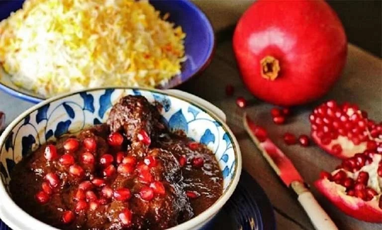 خورشت سیر انار دون