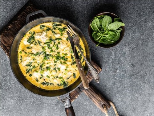 املت قارچ و اسفناج (1)