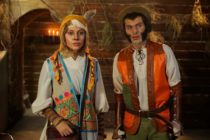 ارسلان قاسمی در فیلم پیشونی سفید