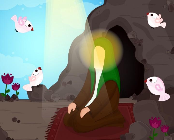 نقاشی عید مبعث (7)