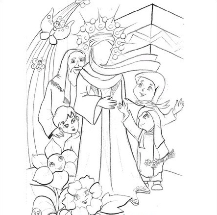 نقاشی عید مبعث (24)